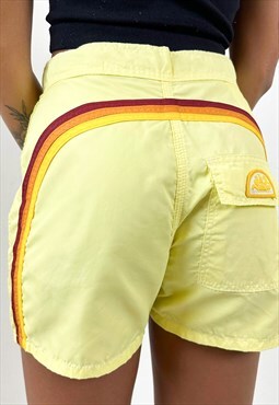 Vintage y2k sundek yellow surf pants 