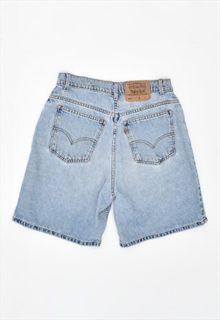 VINTAGE 90'S LEVI'S DENIM SHORTS BLUE