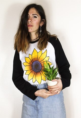 HANDPAINTED SUNFLOWER JERSEY