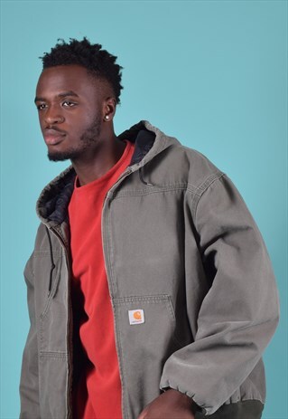 VINTAGE CARHARTT GREY/OLIVE JACKET