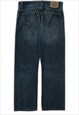 Vintage Levis 506 Blue Straight Jeans Mens