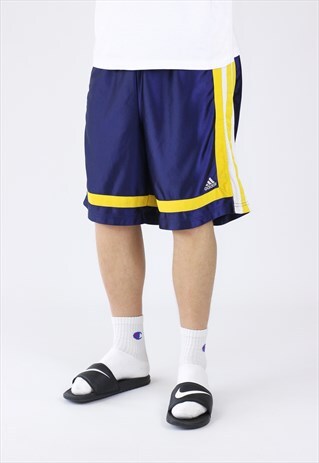 VINTAGE MENS ADIDAS BASKETBALL NBA JERSEY SHORTS