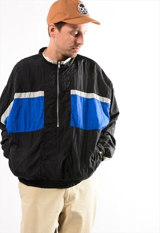 VINTAGE SHELL BOMBER JACKET.