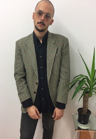 COOL 90S PLAID VINTAGE JACKET