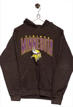 Vintage NFL Team Apparel  Hoodie Minnesota Vikings Print Bro