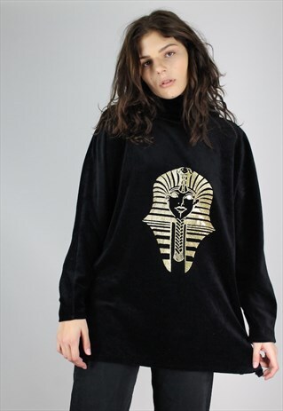 VINTAGE 90S VELVET JUMPER