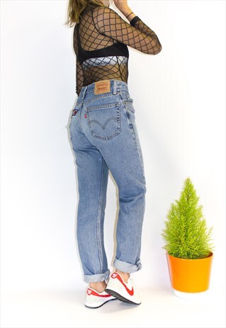 VINTAGE LEVI'S TOP GUN EMBROIDERED JEANS