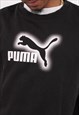 VINTAGE PUMA BLACK SWEATSHIRT