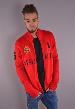 RALPH LAUREN MADRID ZIP UP KNIT JACKET RLH2444