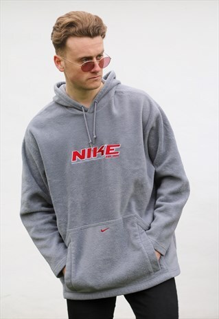 NIKE USA 90S VINTAGE FLEECE HOODED SWEAT