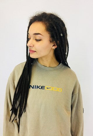 NIKE EMBROIDERED SWOOSH SWEATSHIRT