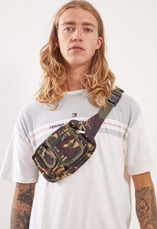 VINTAGE CAMO FESTIVAL BUMBAG
