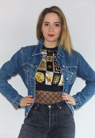 VINTAGE 90'S BLUE DENIM JACKET