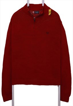 Vintage 90's Chaps Jumper Quarter Zip Knitted