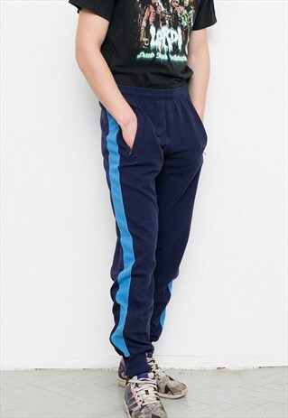 VINTAGE NAVY BLUE SWEATPANTS 90S