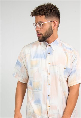90'S SHORT SLEEVE SHIRT PASTEL