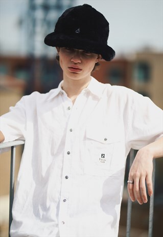 VINTAGE RARE FENDI SHORT SLEEVE SHIRT