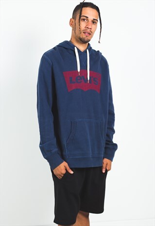 VINTAGE 90S LEVIS HOODIE / S4393