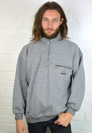VINTAGE 90'S 1/4 ZIP SWEATSHIRT