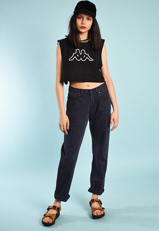 90'S RETRO HIGHWAISTED DENIM JEANS