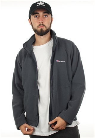 VINTAGE BERGHAUS ZIP UP FLEECE TOP
