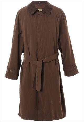 1980S RALPH LAUREN TRENCH COAT - L