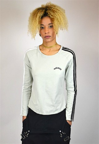 VINTAGE 90'S ADIDAS LONG-SLEEVED 3-STRIPE TOP