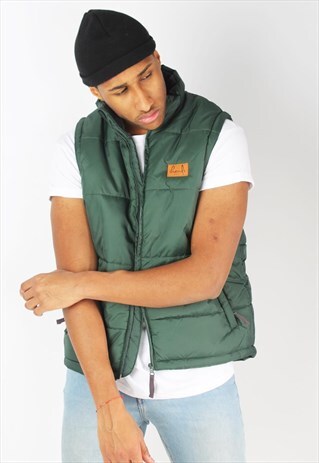 SLEEVELESS JACKETS GREEN - TYLES