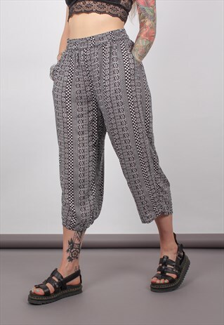 VINTAGE WIDE LEG CULOTTE TROUSERS ASM2454