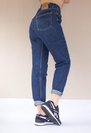 VINTAGE DARK BLUE 501 LEVI JEANS