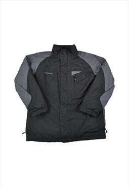 Vintage Columbia Jacket Waterproof Black/Grey XL