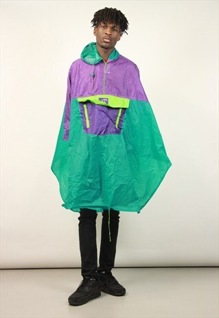 VINTAGE PONCHO JACKET