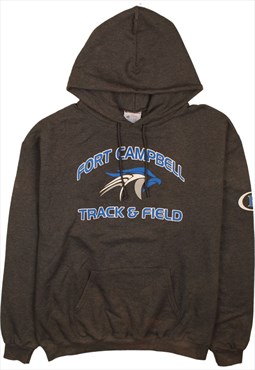 Vintage 90's Champion Hoodie Fort Campbell Track & Field