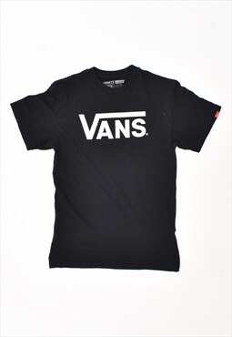 Vintage Vans T-Shirt Top Black