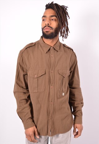 VINTAGE STONE ISLAND SHIRT KHAKI