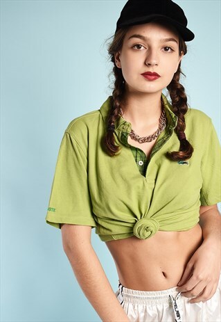 90'S RETRO LACOSTE OVERSIZED SPORTS POLO T-SHIRT TEE TOP
