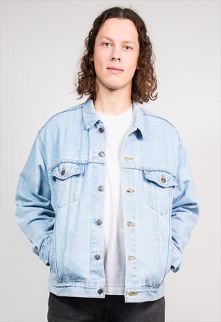VINTAGE 90'S LIGHT BLUE LEVI'S DENIM JACKET
