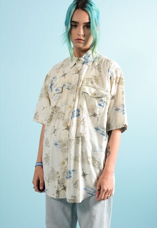 VINTAGE PATTERN SHIRT
