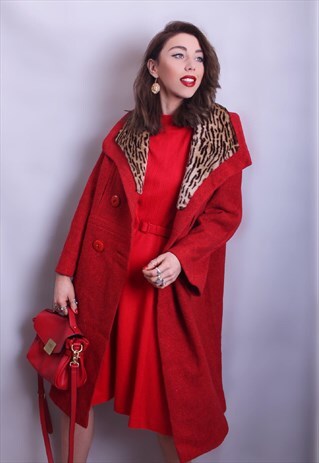 RED PANT COAT