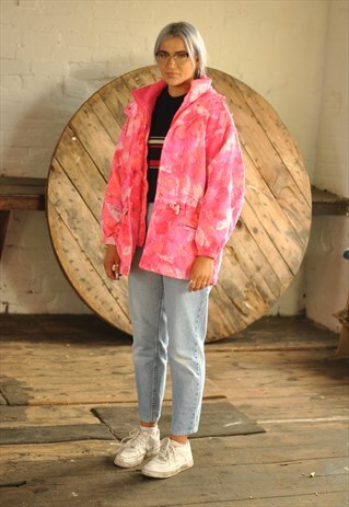80S ELLESSE PINK SKI JACKET