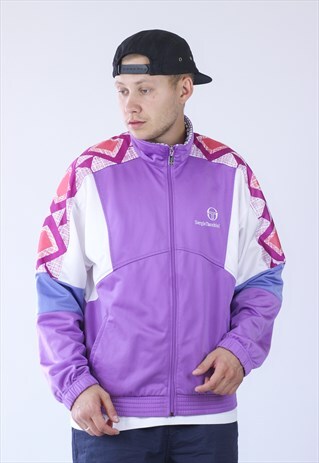 VINTAGE MENS SERGIO TACCHINI TRACK TOP JACKET