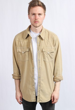 VINTAGE CALVIN KLEIN CORDUROY SHIRT