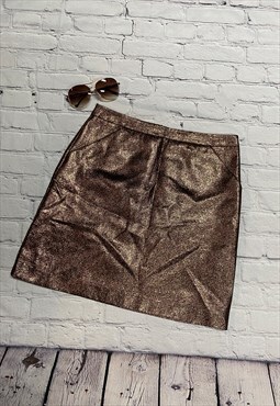 Sparkly Bronze Skirt Size 10