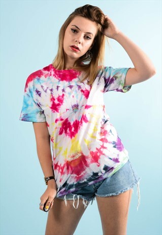 VINTAGE TIE DYE FESTIVAL TEE SHIRT