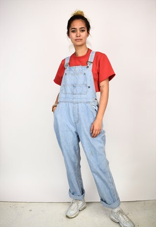 VINTAGE 90'S CHEROKEE DENIM DUNGAREES