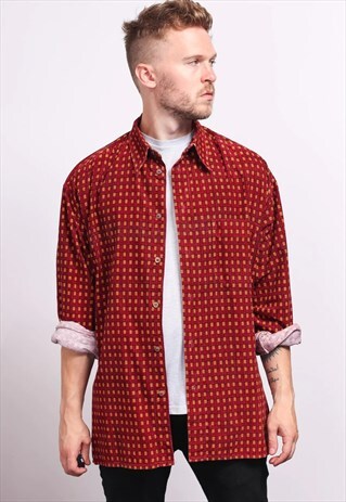 VINTAGE CORDUROY CORD SHIRT