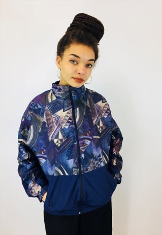VINTAGE FESTIVAL 80S RAVE WINDBREAKER JACKET