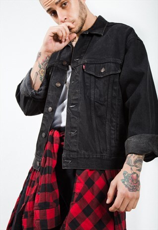 VINTAGE 80S ORIGINAL LEVI'S DENIM JACKET / 0220