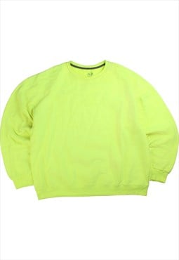 Vintage 90's Fruit of the Loom Sweatshirt Plain Crewneck