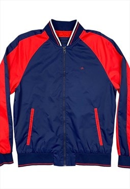 Calvin Klein Vintage Men's Navy & Red Blouson Jacket